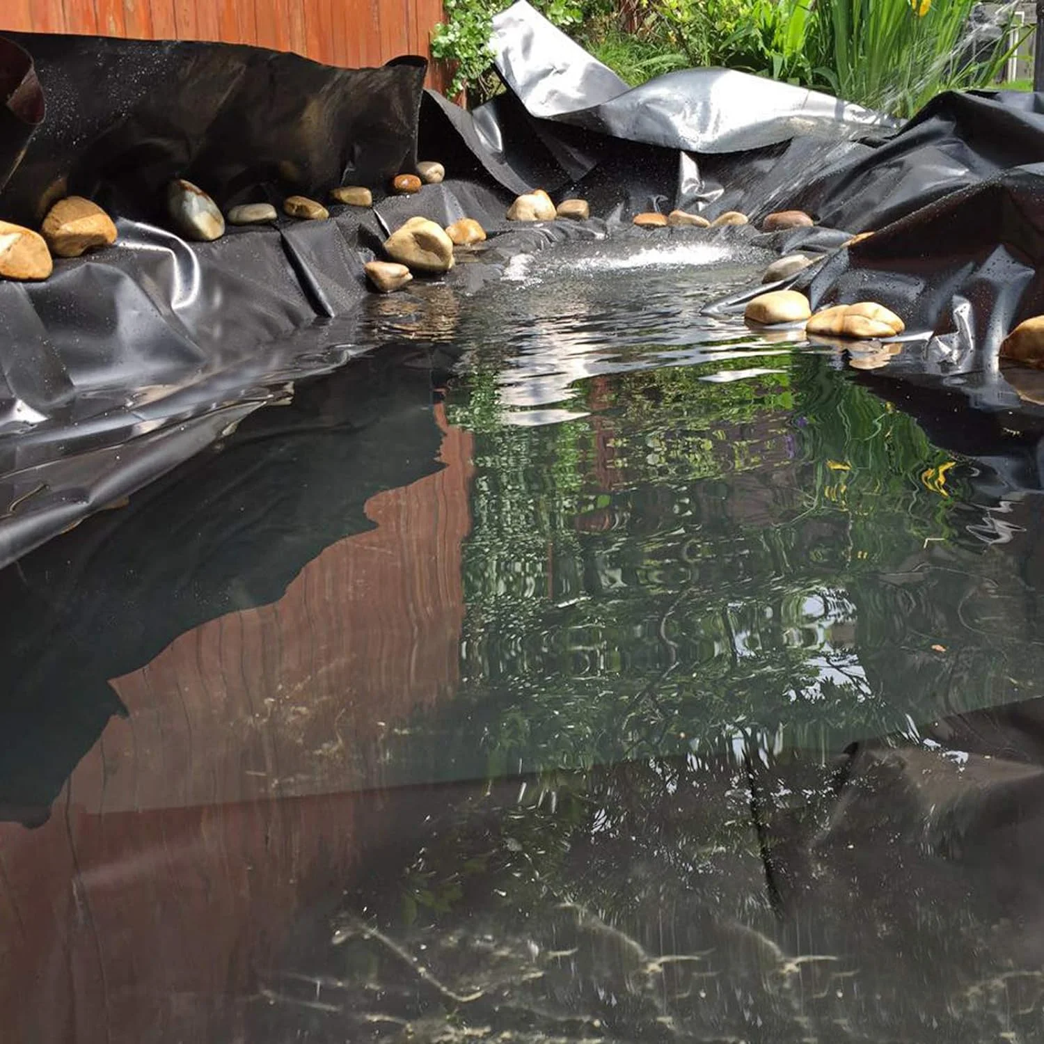 HDPE waterproof membrane Geomembrane Pond Protection Membrane Heavy Duty Pond Liner