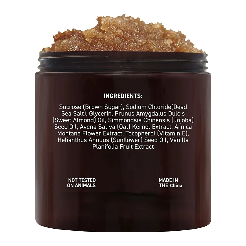 OEM luxury 100% natural arabica coffee body scrub private label bulk gommage corps exfoliante corporal arabica coffee scrub