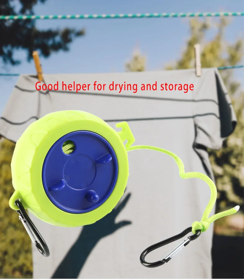 Factory direct sales Modern Design Wall Mount Clothesline Retractable Hotel Clothesline Indoor Outdoor Clothes Line for camping