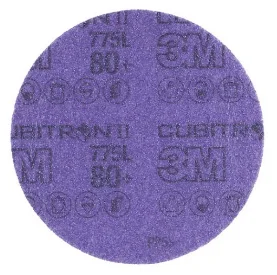 3M precision shaped grain fast cut and long life film backing cyclone hole 125mm P80 to P400 775L sand disc