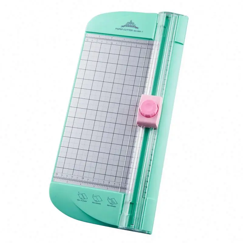 A4 Paper Trimmer Multifunction Straight Line Dotted Line Wavy Line 3 Modes Manual Paper Cutter Trimmer