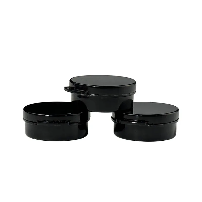 Hot Sell 10g 10ml Empty PP Round Mini Jar with Flip Cap Samples Jars Makeup Jar Case