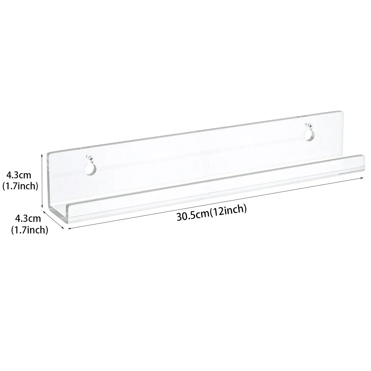 Acrylic Record Rack Nail Polish Rack CD Display Rack Wall Mounted Vinyl Record Customization LOGO Free Label