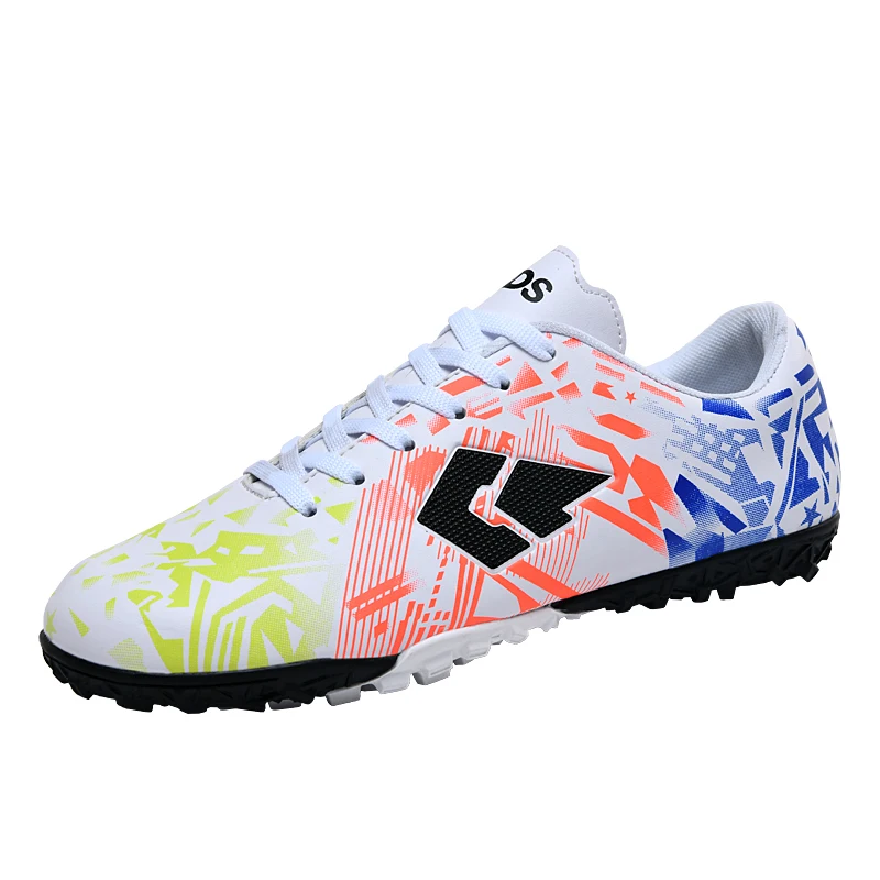 Wholesale Manufacturer Short/Long Nail PU Upper Rubber Sole Zapatos De Futbol Soccer Football Shoes Shoes Football Soccer Shoes