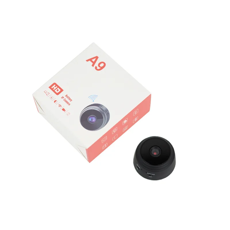 A9 HD Camera Wireless WIFI Indoor Home Security 1080p Camera Outdoor Sports Camera Factory wholesale can be customized