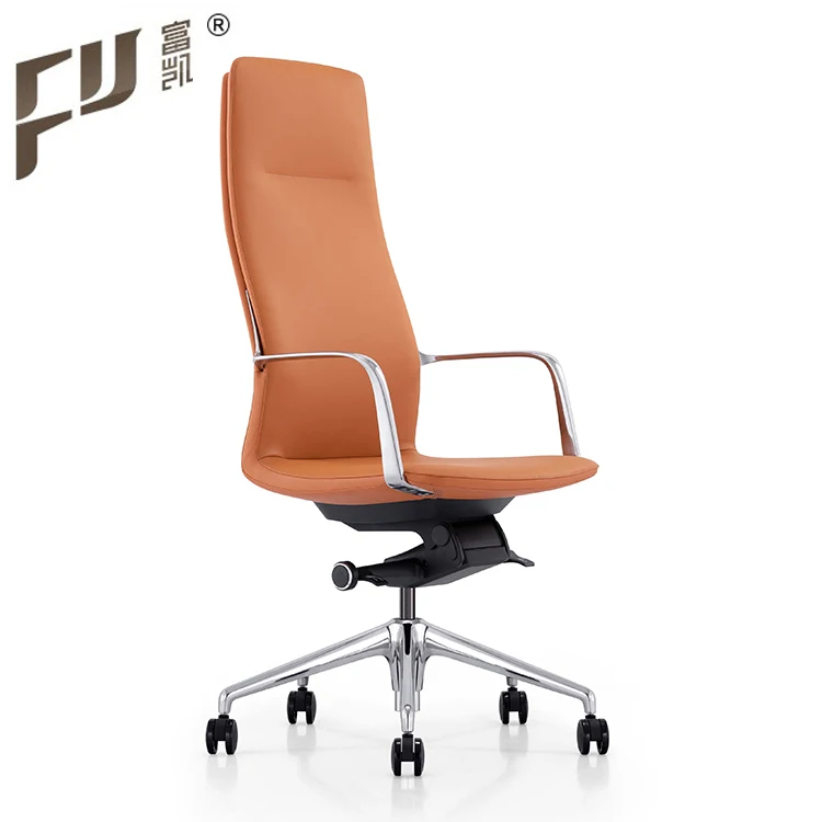 Гарантия качества, современный кожаный офисный стул в минималистическом стиле с регулируемой высотой и функцией наклона