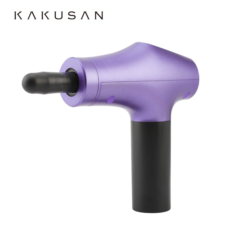 KKS premium sports handle wireless body electric vibrating fascial rotating muscle massage gun