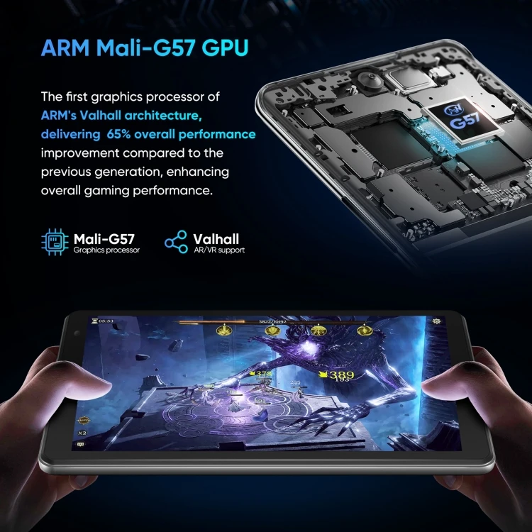 Мини 8 0 дюймов Android 14 Allwinner A523 Octa Core 4 + 64 ГБ Wi-Fi планшетный ПК