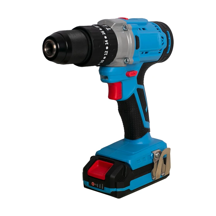 FIXTEC Power Tools Mini Hand Held 20V Cordless Impact Drill 2x2000mAh Li-ion Electric Cordless Drill