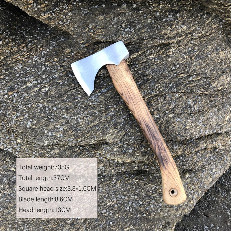 Hot Full Polishing Outdoor Hunting Camping High Carbon Steel Viking Axe Chopping Ax Tomahawk Bushcraft Tactical Forged Axe