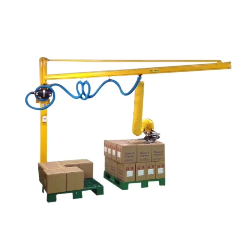 Intelligent Pneumatic Lifting jib crane Carton Box Vacuum Lifter/Bags Vacuum Lifter