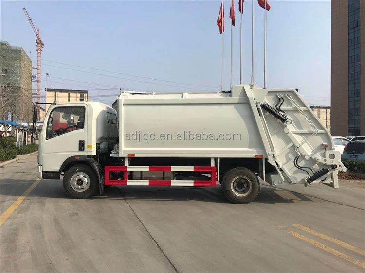 Sinotruk howo легкие мусоровоз 4x2 6 колеса 7 тонн 8 уплотнитель для