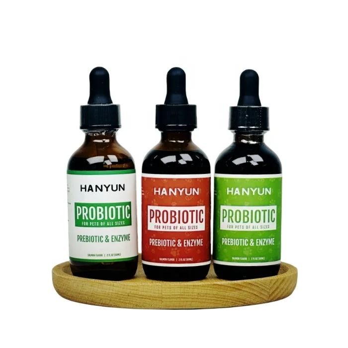 Probiotics for Dogs and Cat Probiotics-Natural Digestive Enzymes for Gas Relief and Healthy Digestion
