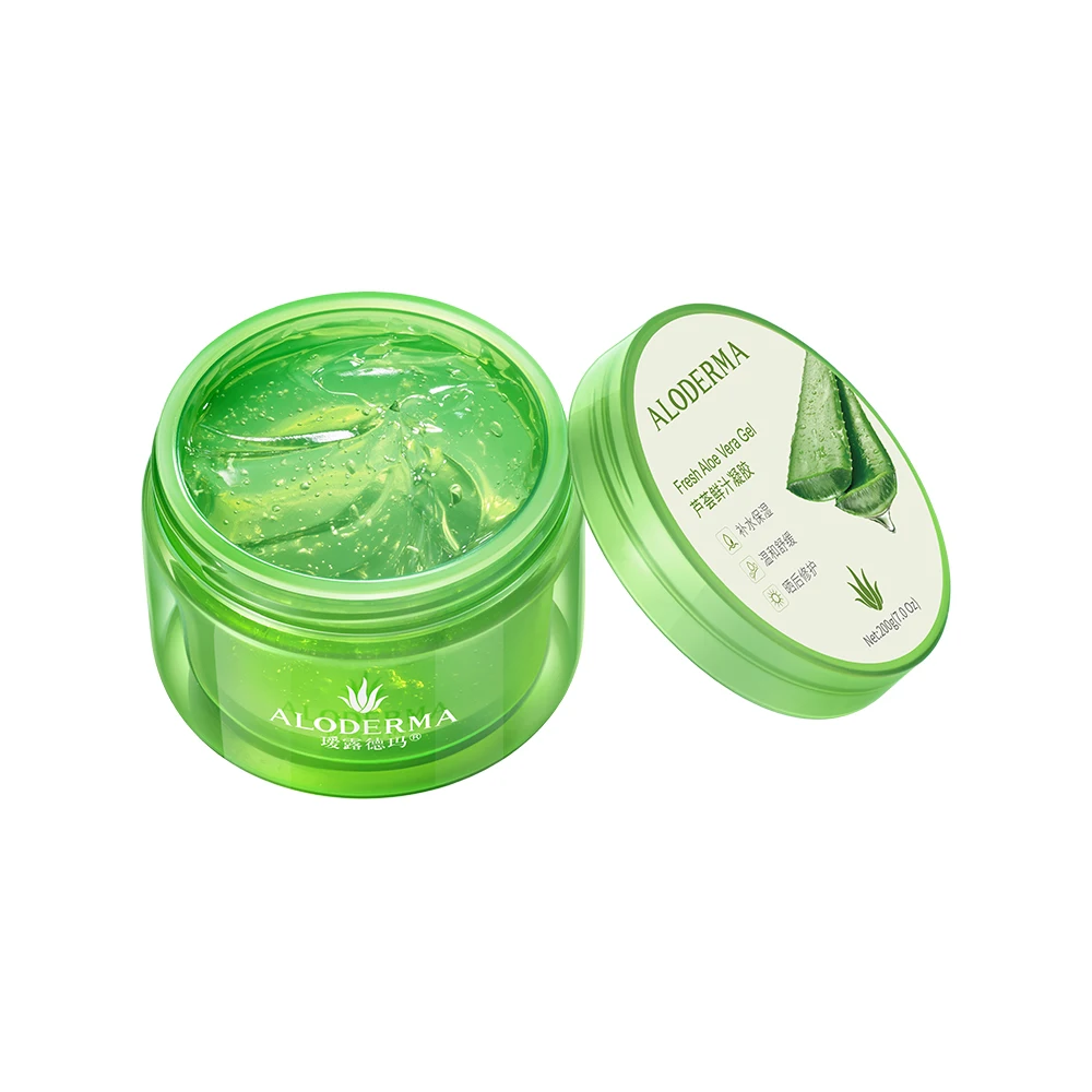 Pure 96%  Natural Aloe  Vera Body  Face Gel Skin Care for All Skin Types, Sensitive Skin, Soothing Aloe Vera Gel