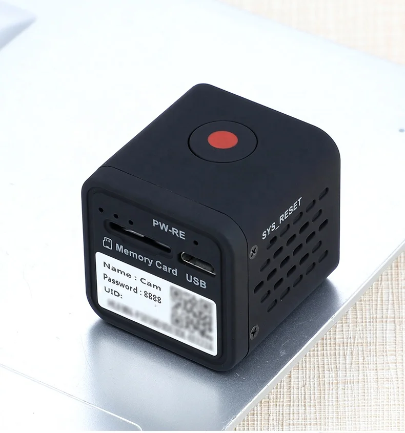 
Mini Spy Hidden Camera HD 1080P Portable Small Nanny Surveillance Magnetic Security with Night Vision 