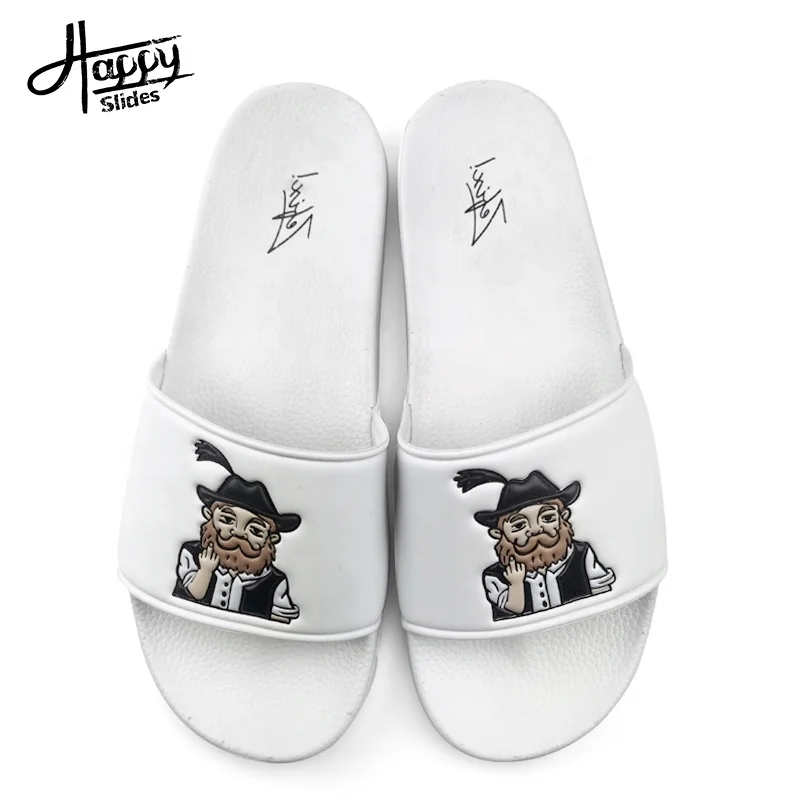 Happyslides Mens Fashion Slippers Bulk Cool Footwear Men Slippers High Quality House Slippers Custom