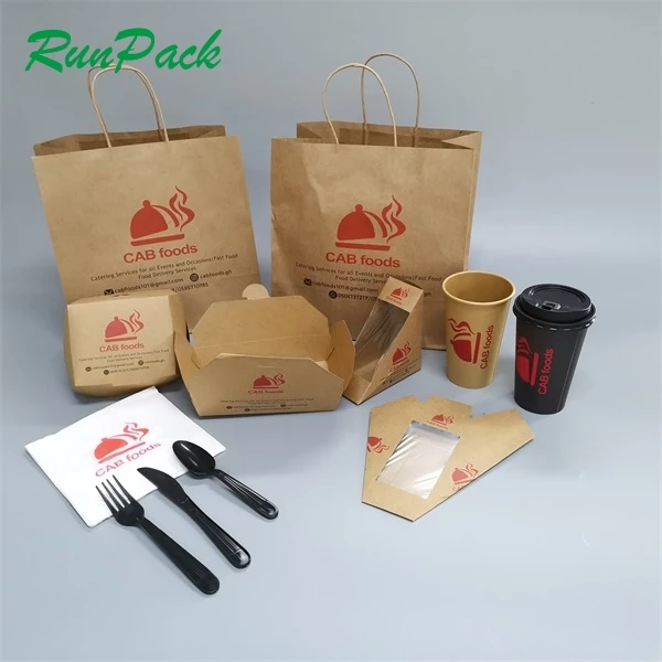 High Quality Low Price Breakfast Food Box Store Take Away Package Box Food Takeaway