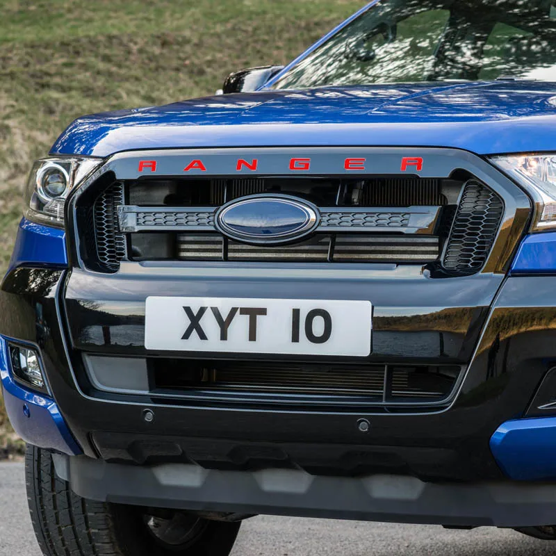  Решетчатая решетка логотип буква для Ford Ranger размер RANGER ABS автомобильная наклейка