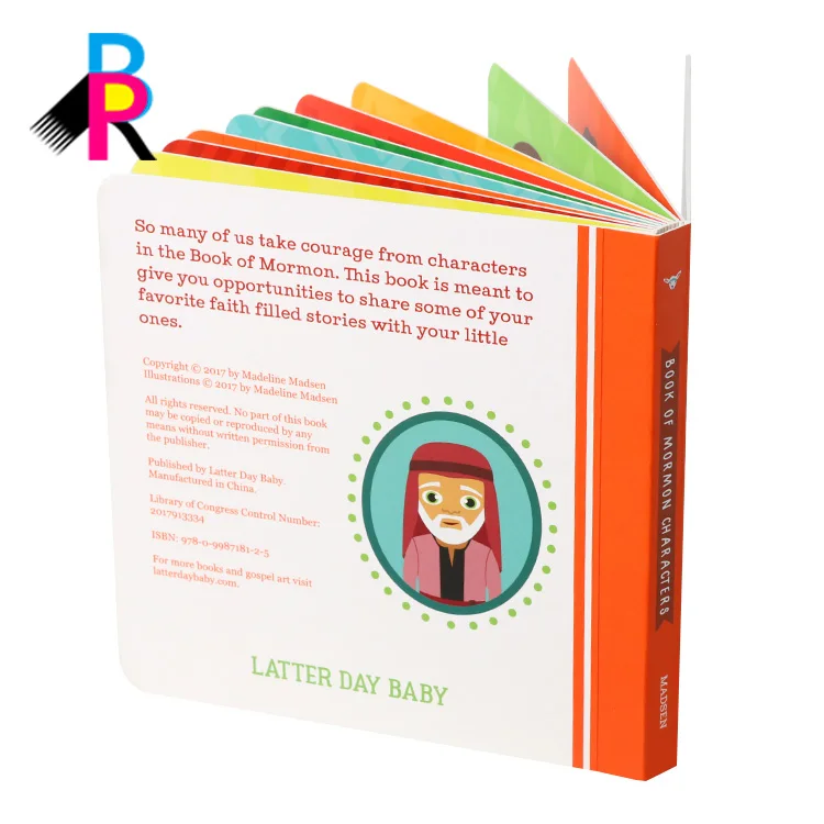 
Wholesale Customized Colorful Printing Hardcover Baby Learning Cardboard Books 