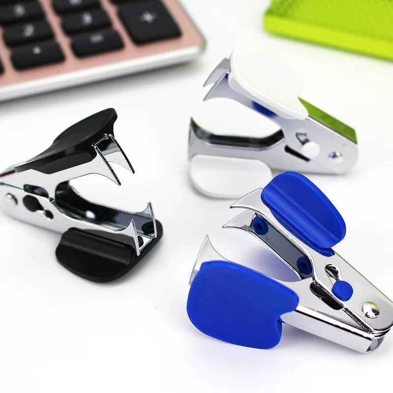 Горячая Распродажа, офисный стол, простой в использовании ручной дешевый степлер, съемник степлера, съемник степлера