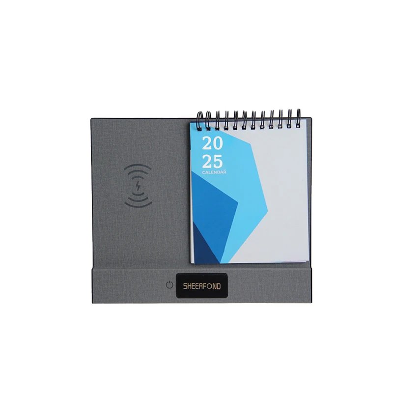 2025 innovation calendar desk calendar with wireless charging empty advent calendar for Business gifts