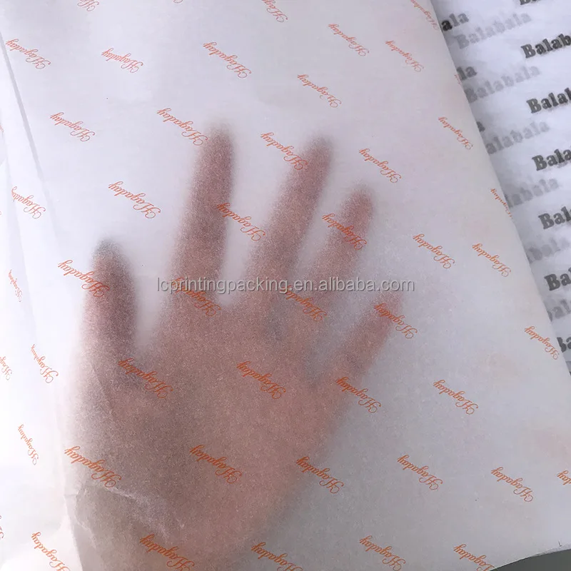 Custom Logo Printed Pink Tissue Paper Shipping and Floral Gift Wrapping Paper 17 gsm