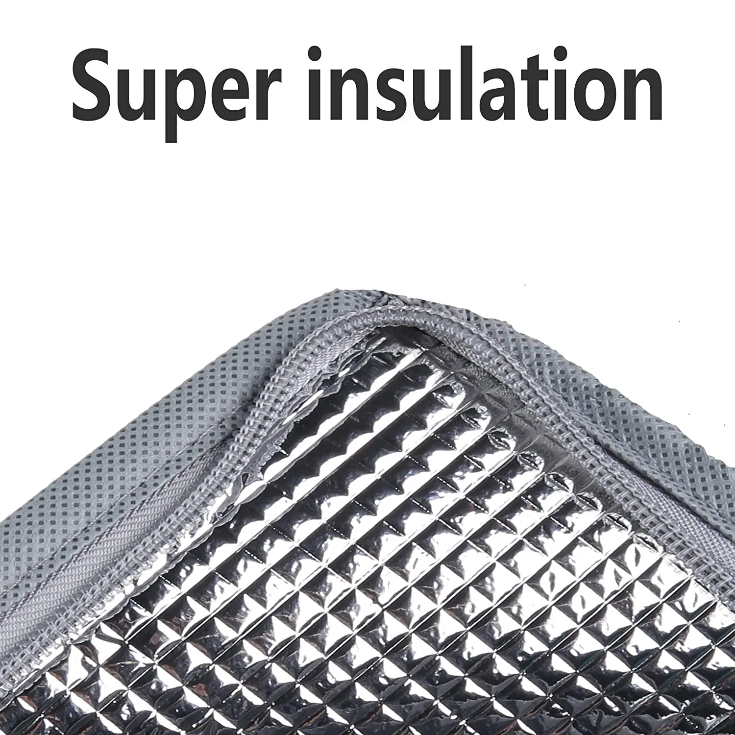 Insulated non-woven freezer bag ice cream lunch beer insulated ice bag solid color free cooler bag