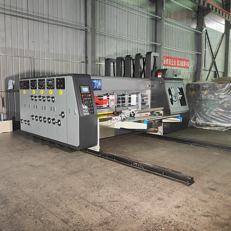 Printed Corrugated Cardboard Packaging Carton Box Printer Printing Machine