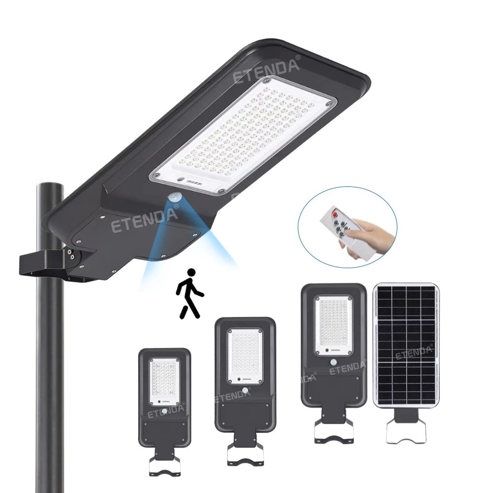 Remote Control Pir Motion Sensor Outdoor Solar Wall Light Solar Street Light Solar Panel Led