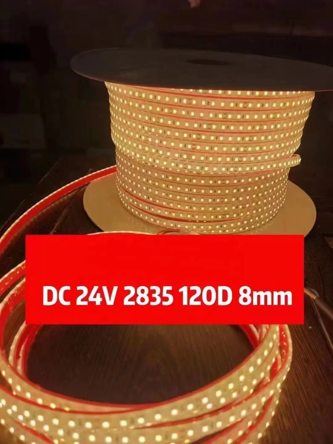 Factory Wholesale smart SMD2835 120leds CRI 80 5 year warranty 3000k 4000k 6000k 24v 12v led strip light for led mirror bathroom