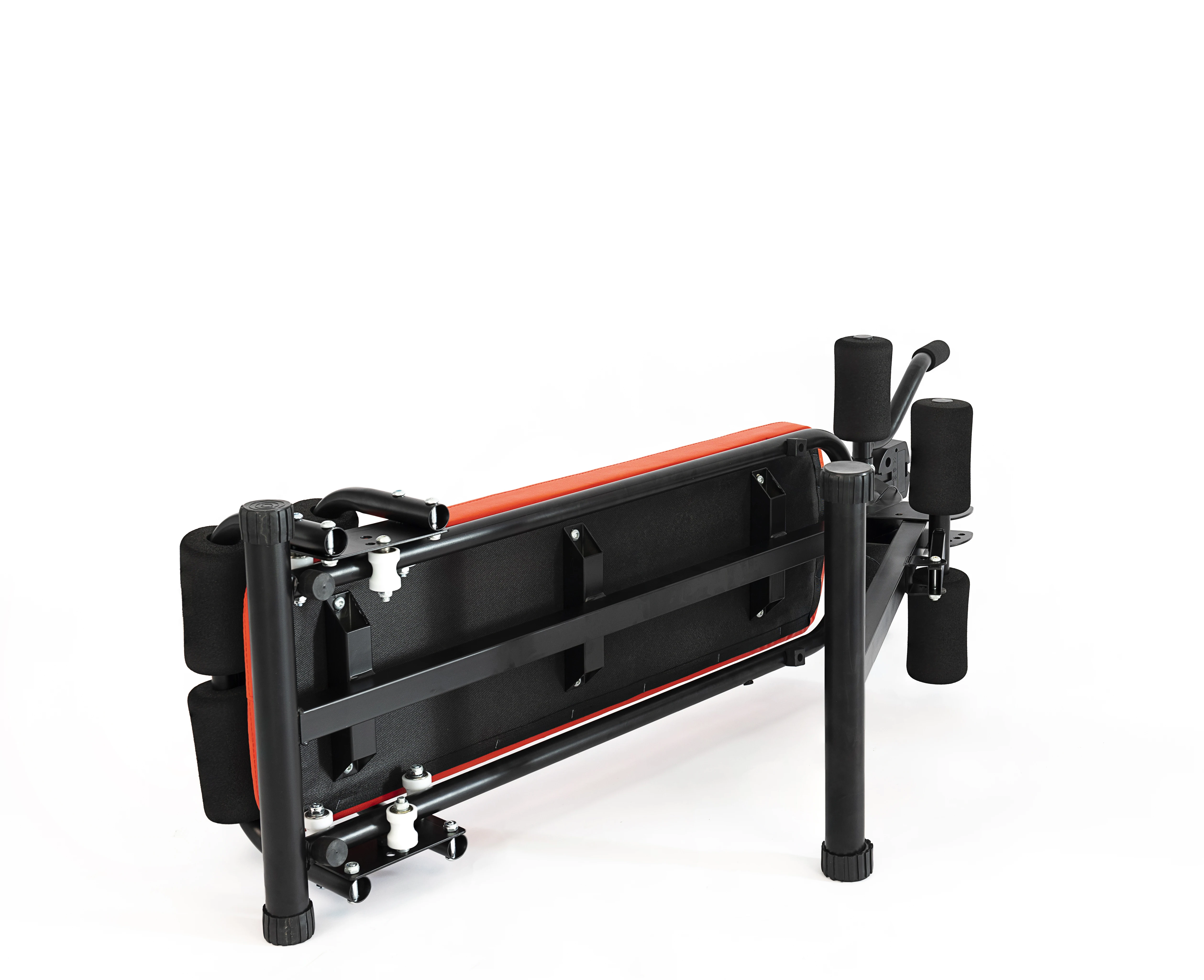Best Selling Abdominal Machine 120 KGS Max Loading weight Ab Coster Black with Foam Cushion and Steel Tube