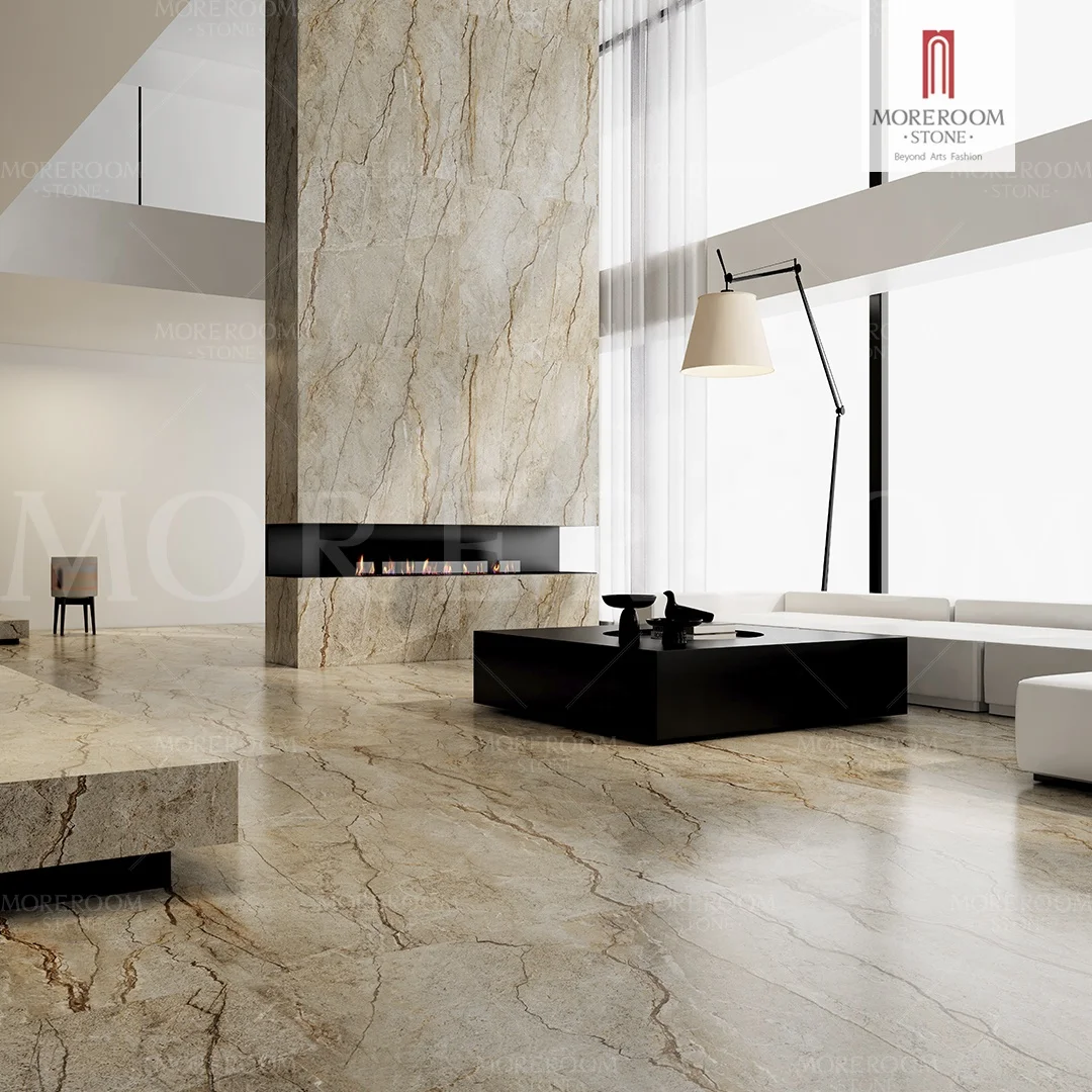 House Modern Bathroom Flooring Glazed Polished Astana Grey Porcelain 1200x1200 Floor and Wall