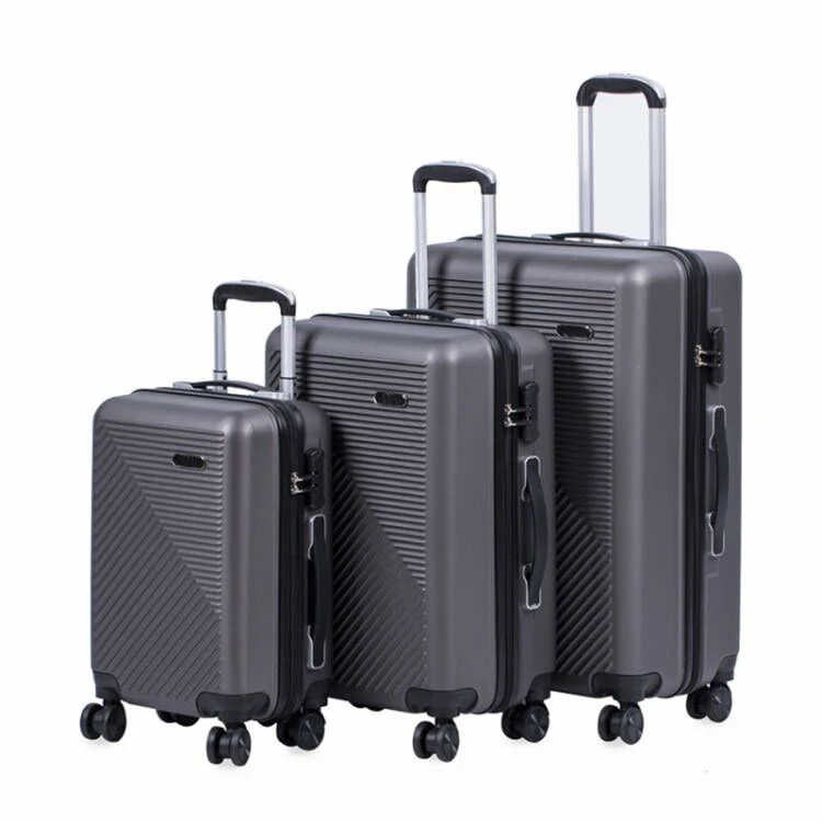ABS Hardside Expandable Spinner Wheel Luggage Sets  3 Piece Sets,case suitcase travel luggage set for outdoors