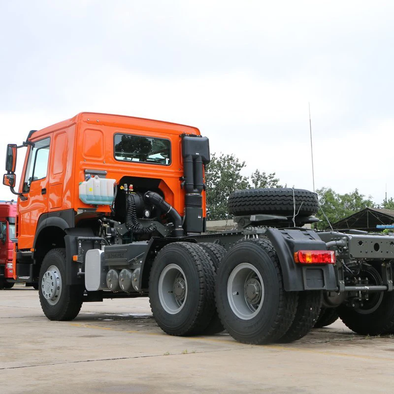Подержанный трактор Howo головка грузовика оригинал 6x4 дальние перевозки тягачи с хорошим состоянием