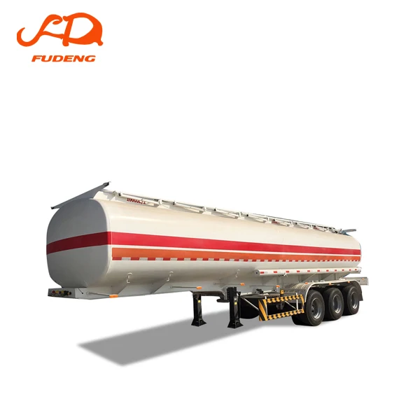 3 4 axles 42000 45000 50000l fuel tanker trailer 4 5 6 compartment carbon steel oil fual tank trailer for sale