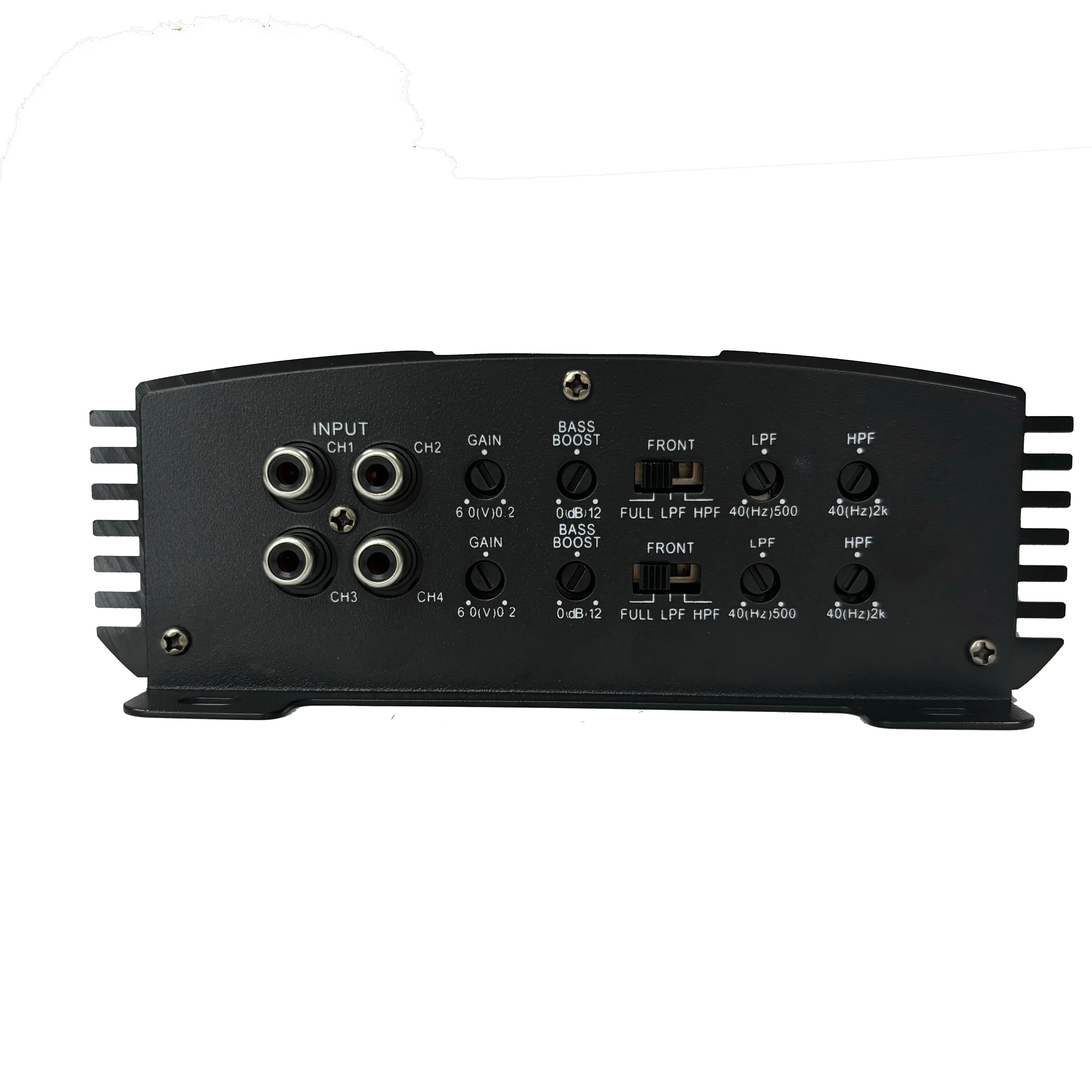 USA market 12V 4 channel class d car stereo power amplifier for car audio amplifier