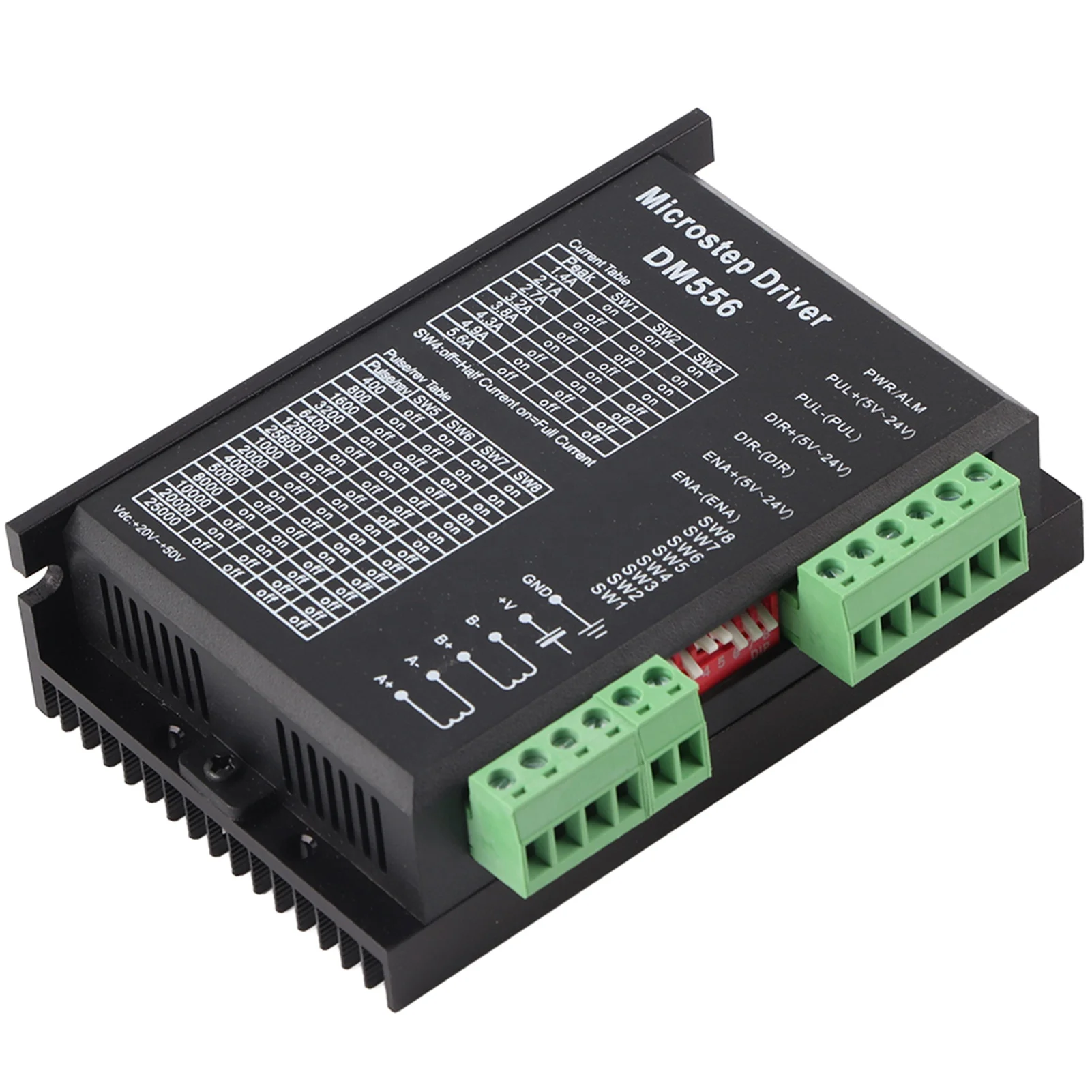 DM556 2-фазный шаговый мотор драйвер 42/57 шаговый мотор драйвер 24V-50V DC