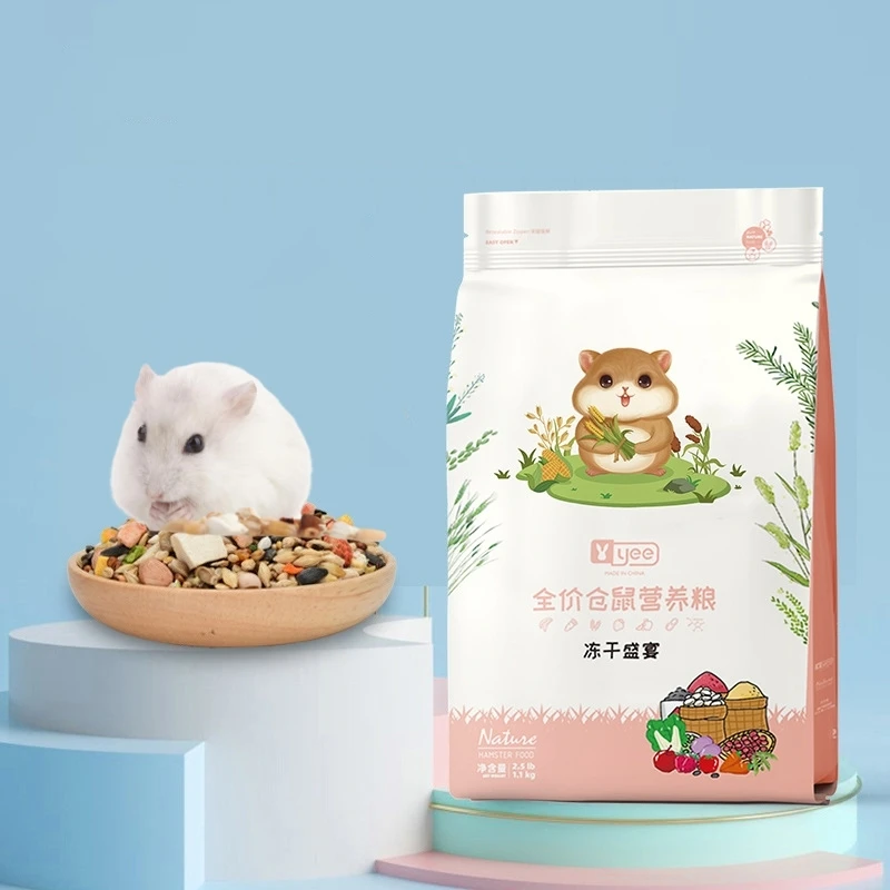 Wholesale Yee High Quality Hamster Food Small Rodents Pets Freeze-dried Mix Seed Grain Feed Food For Hamsters