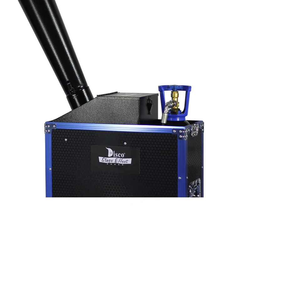 Portable co2 confetti blaster cannon  blower paper machine dmx for stage event party wedding club festival