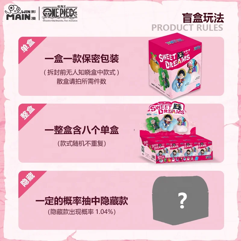 Factory Price Pretty car ornaments One Pieces mystery toy box sweet dream night light pvc toys oem blind box