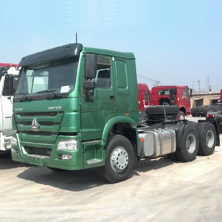 
SINOTRUK HOWO Used 420hp HW19710 Gearbox 6x4 Tractor Truck For Sale 