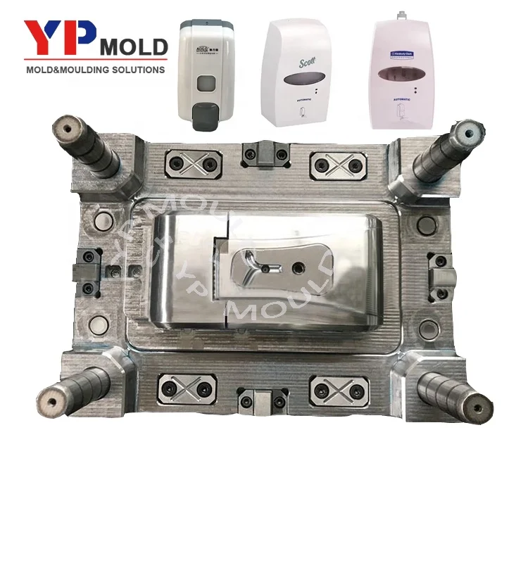 Пластиковый Автоматический Бесконтактный настенный датчик движения интеллектуальный дозатор мыла пресс-форма для литья под давлением