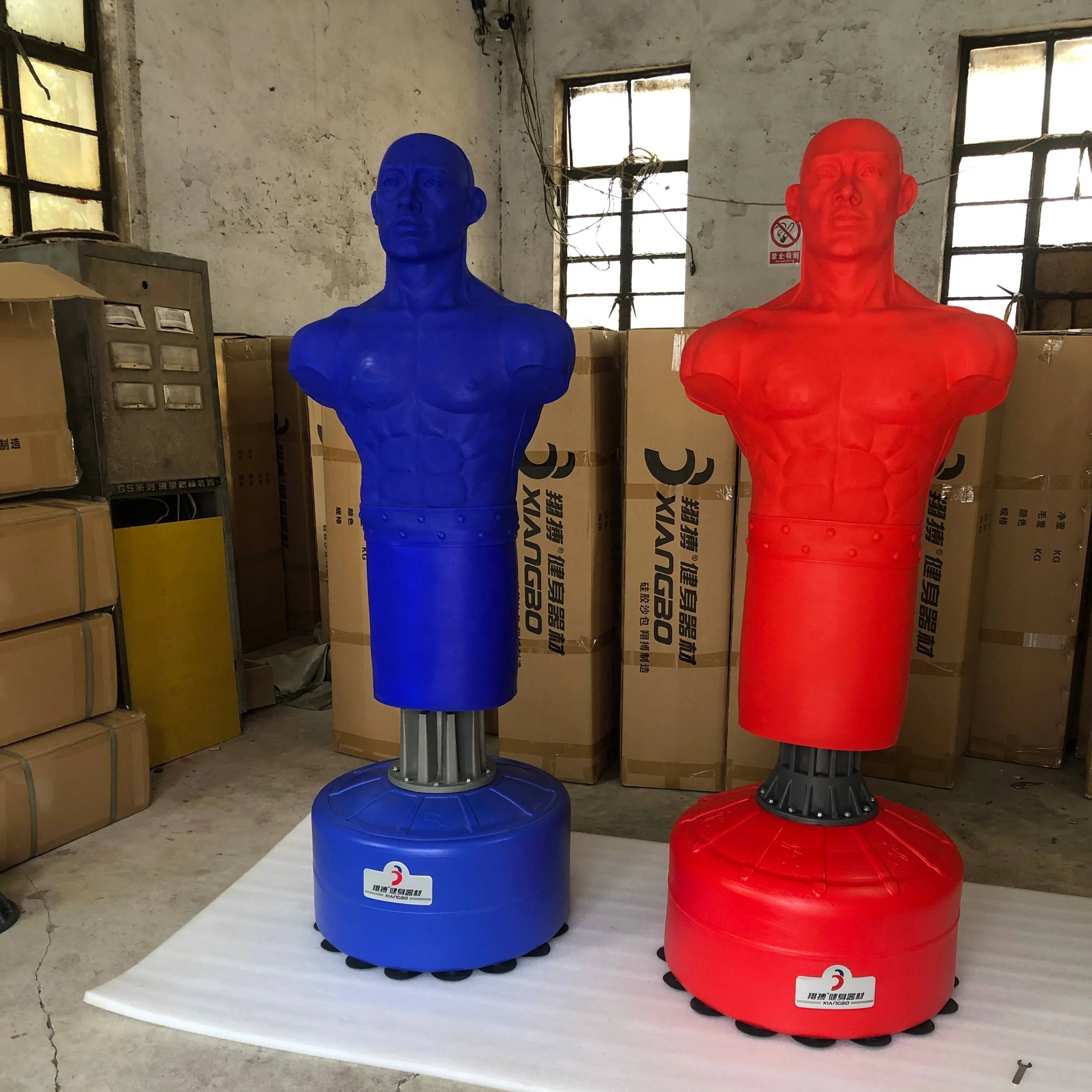 human shaped free standing boxing punching training dummies