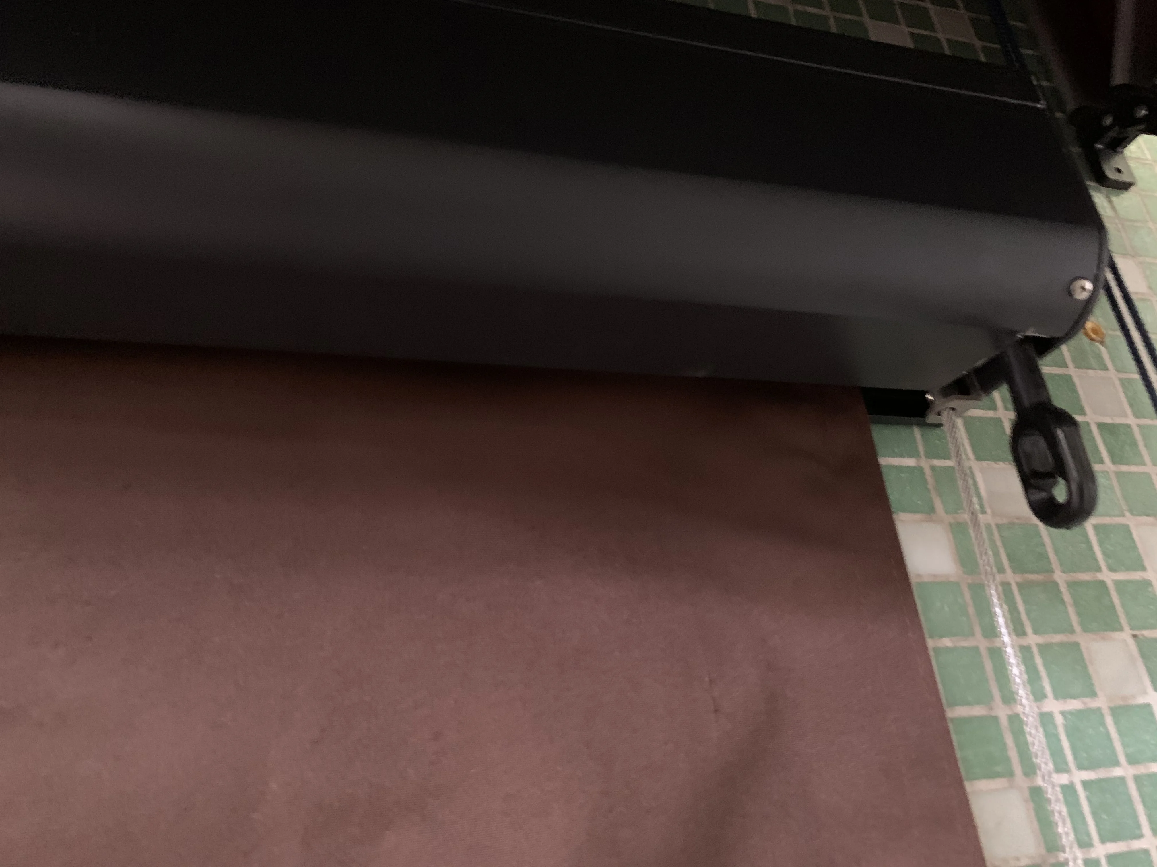 Outdoor Blackout Fabric Vertical Awning Outdoor Sunshades For Patio