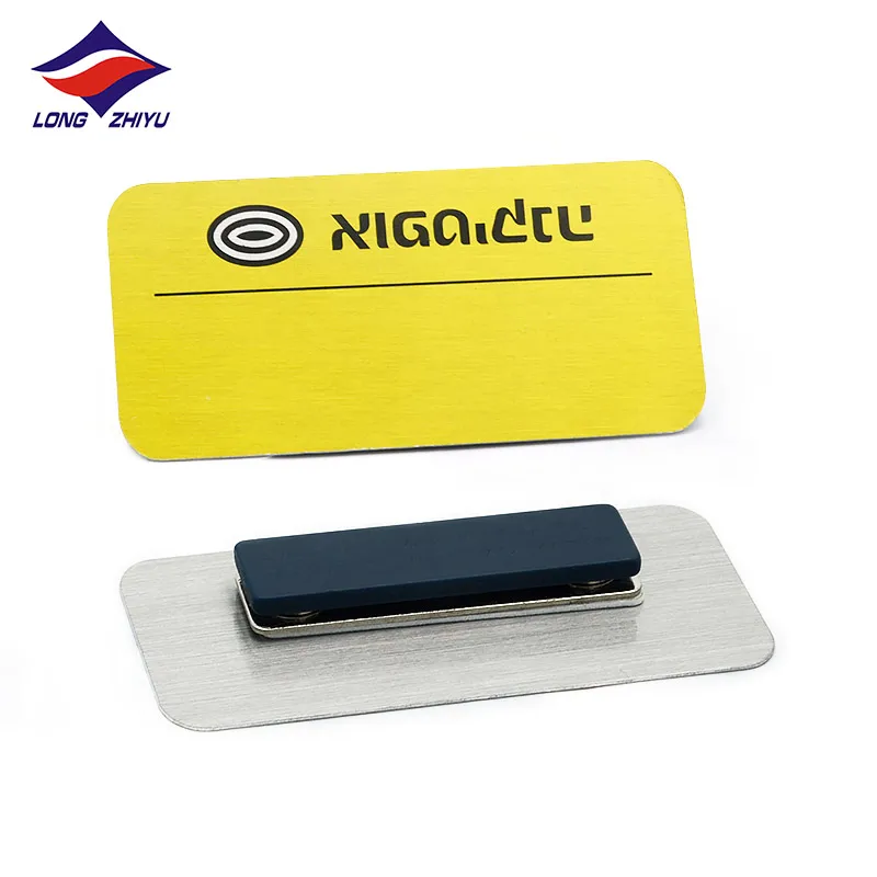 Longzhiyu 15 years china supplier custom name card lapel pin pvc nurse name badge nurse pins