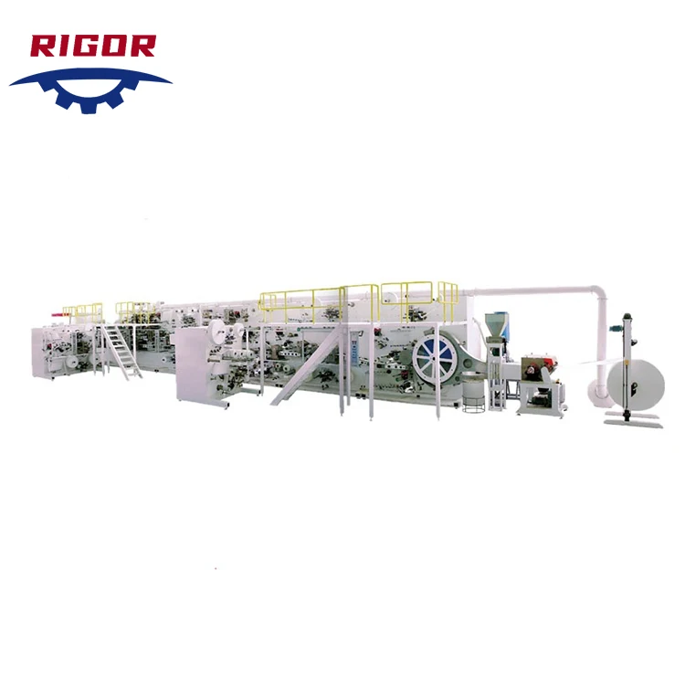 Machine Equipment For Baby Diapers Fameccanica Diaper Machine