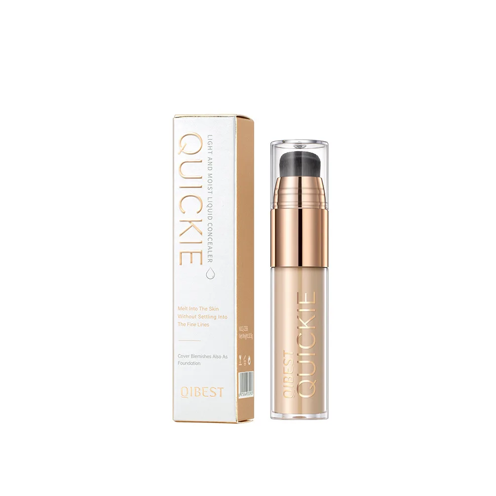 QIBEST CC Stick Liquid Foundation Moisturizing Oil Control Concealer Long Lasting Moisturizing BB Cream Liquid Foundation