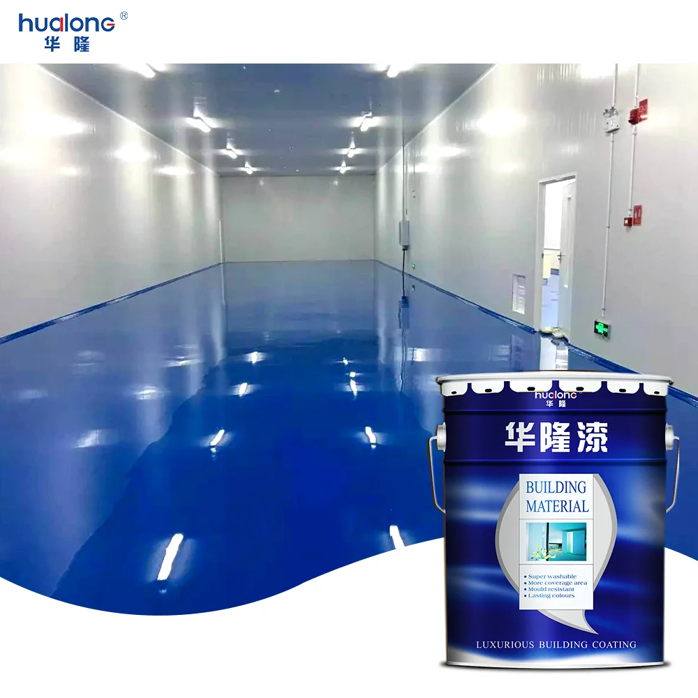 Hualong Epoxy anti-static self-leveling paint  hardener