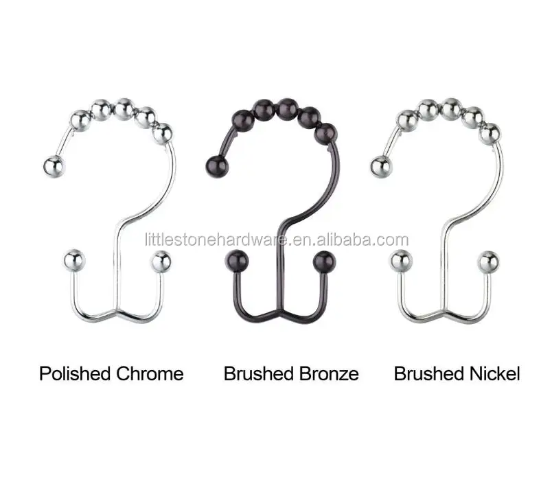 
Hot Selling Metal Chrome Dual Shower Hooks 