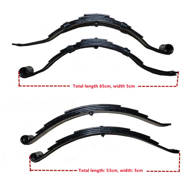 Shock absorbing suspension spring
